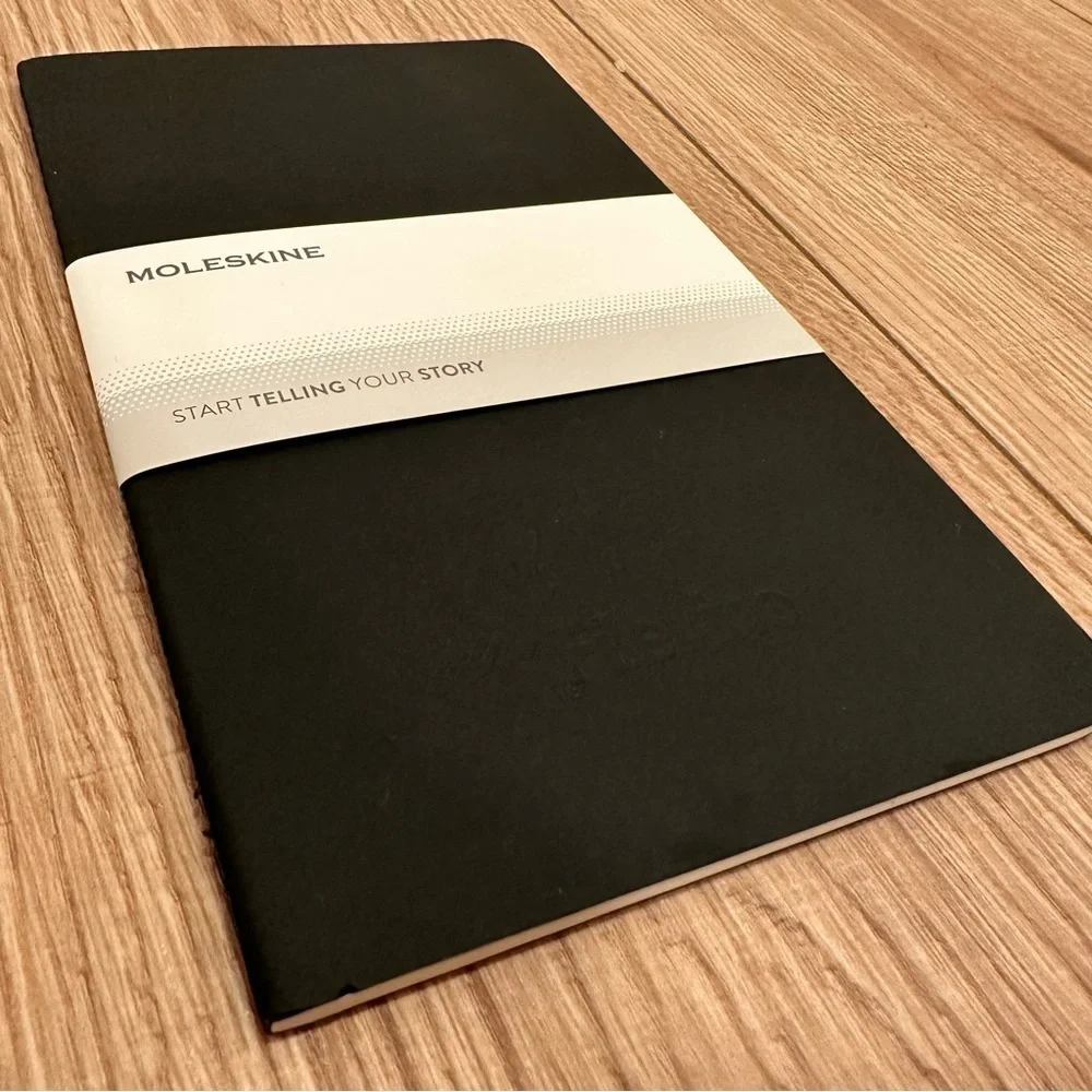 NWT Moleskine Black Notebook